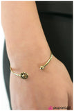 Paparazzi "Its The Small Things - Brass" bracelet Paparazzi Jewelry