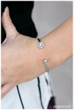 Paparazzi "Its The Small Things - White" bracelet Paparazzi Jewelry