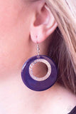 Paparazzi "It Takes A Village - Purple" earring Paparazzi Jewelry