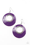 Paparazzi "It Takes A Village - Purple" earring Paparazzi Jewelry