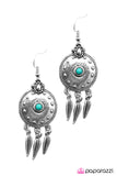 Paparazzi "It Was All A Dream - Blue" earring Paparazzi Jewelry