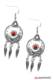 Paparazzi "It Was All A Dream - Red" earring Paparazzi Jewelry