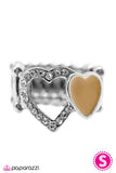 Paparazzi "Ive HEART It All Before" Brown Ring Paparazzi Jewelry