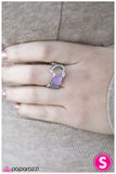 Paparazzi "Ive HEART It All Before" Purple Ring Paparazzi Jewelry