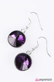 Paparazzi "I Want To Be A Millionaire" Purple Earrings Paparazzi Jewelry