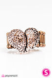 Paparazzi "I Want To Know What Love Is" Copper Ring Paparazzi Jewelry