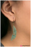 Paparazzi "I Wish I Could Fly - Blue" earring Paparazzi Jewelry
