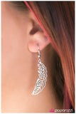 Paparazzi "I Wish I Could Fly - Silver" earring Paparazzi Jewelry