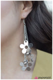 Paparazzi "I Wish It Were Spring" Silver Earrings Paparazzi Jewelry