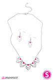 Paparazzi "I Wont Bite - Pink" necklace Paparazzi Jewelry