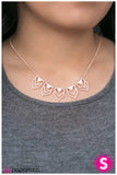 Paparazzi "I Wont Bite - Rose Gold" necklace Paparazzi Jewelry