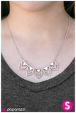 Paparazzi "I Wont Bite - White" necklace Paparazzi Jewelry
