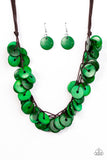 Paparazzi "Jammin In Jamaica - Green" necklace Paparazzi Jewelry