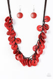 Paparazzi "Jammin In Jamaica - Red" necklace Paparazzi Jewelry