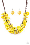 Paparazzi "Jammin In Jamaica - Yellow" necklace Paparazzi Jewelry