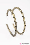 Paparazzi "Jam Session - Brass" earring Paparazzi Jewelry