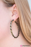 Paparazzi "Jam Session - Brass" earring Paparazzi Jewelry