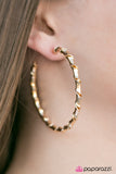 Paparazzi "Jam Session - Gold" earring Paparazzi Jewelry