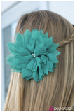 Paparazzi "Jane Doe - Blue" hair clip Paparazzi Jewelry