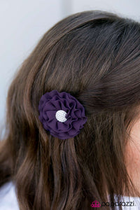 Paparazzi "Jasmine - Purple" hair clip Paparazzi Jewelry