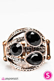Paparazzi "Jazz Trio - Copper" ring Paparazzi Jewelry