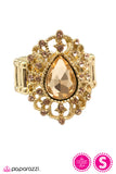 Paparazzi "Jewel City" Gold Ring Paparazzi Jewelry