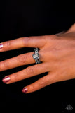 Paparazzi "Jewel Of My Eye - Silver" ring Paparazzi Jewelry