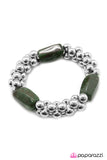 Paparazzi "Jinx - Green" bracelet Paparazzi Jewelry