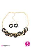Paparazzi "Join Forces - Black" necklace Paparazzi Jewelry