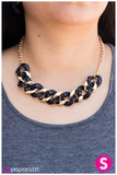 Paparazzi "Join Forces - Black" necklace Paparazzi Jewelry