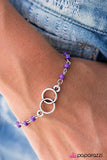 Paparazzi "Join The Club! - Purple" bracelet Paparazzi Jewelry