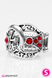 Paparazzi "Join Up" Red Ring Paparazzi Jewelry
