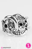 Paparazzi "Join Up" Black Ring Paparazzi Jewelry