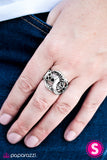 Paparazzi "Join Up" Black Ring Paparazzi Jewelry