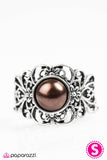Paparazzi "Jolly Good Time- Brown" ring Paparazzi Jewelry