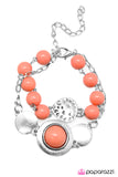 Paparazzi "Journey West" Orange Bracelet Paparazzi Jewelry