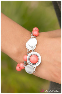 Paparazzi "Journey West" Orange Bracelet Paparazzi Jewelry