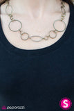 Paparazzi "Jump Around - Brass" necklace Paparazzi Jewelry
