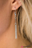 Paparazzi "Jungle Allure" Silver Necklace & Earring Set Paparazzi Jewelry