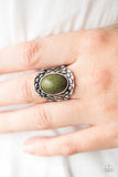 Paparazzi "Jungle Glam" Green Ring Paparazzi Jewelry