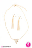 Paparazzi "Just A Bite" necklace Paparazzi Jewelry