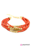 Paparazzi "Just BEAD it!" Orange Bracelet Paparazzi Jewelry