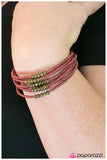 Paparazzi "Just BEAD It!" Red (Marsala) Bracelet Paparazzi Jewelry