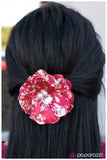 Paparazzi "Just Be Merry - Red" hair clip Paparazzi Jewelry
