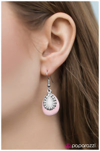 Paparazzi "Just DEW It!" Pink Earrings Paparazzi Jewelry