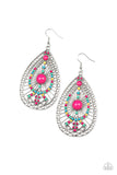 Paparazzi "Just Dropping By" Multi Earrings Paparazzi Jewelry