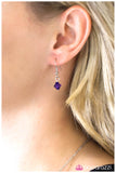 Paparazzi "Just Enough - Purple" necklace Paparazzi Jewelry