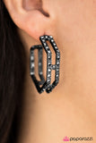 Paparazzi "Just GEO For It!" Black Earrings Paparazzi Jewelry