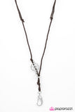 Paparazzi "Just One of the Boys - Brown" necklace Paparazzi Jewelry