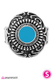 Paparazzi "Just Smile and Wave - Blue" ring Paparazzi Jewelry